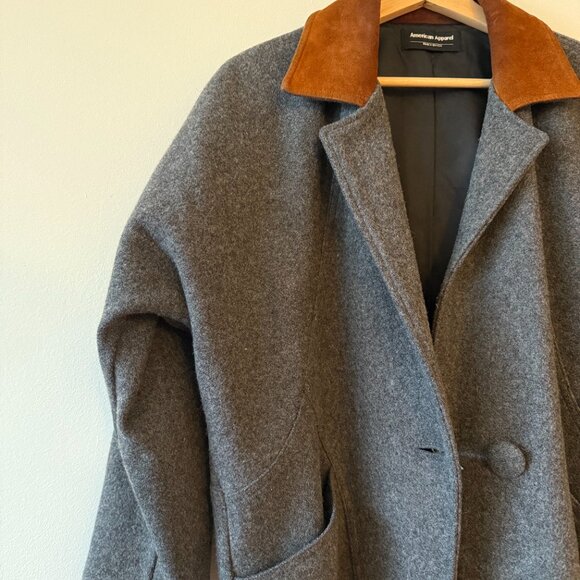 American Apparel Classic Wool Coat - Picture 2 of 5